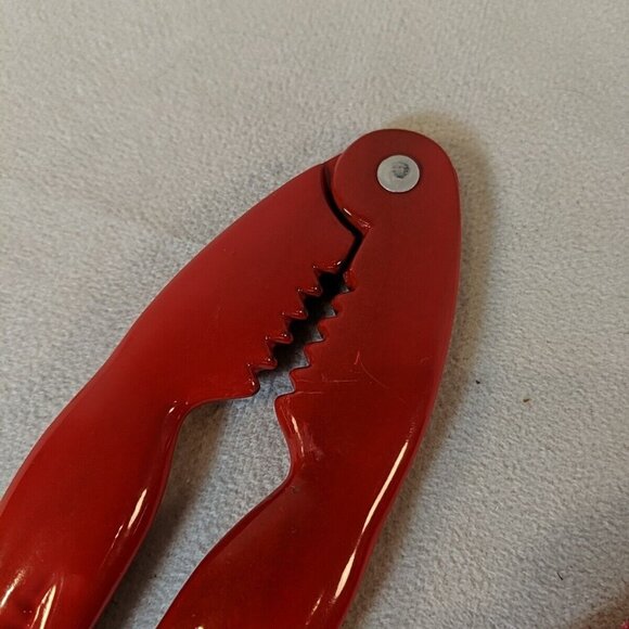 Red Lobster Claw Cracker Pick Fork Lot Set Plastic Metal Tool Seafood Nut Crab - Picture 9 of 11